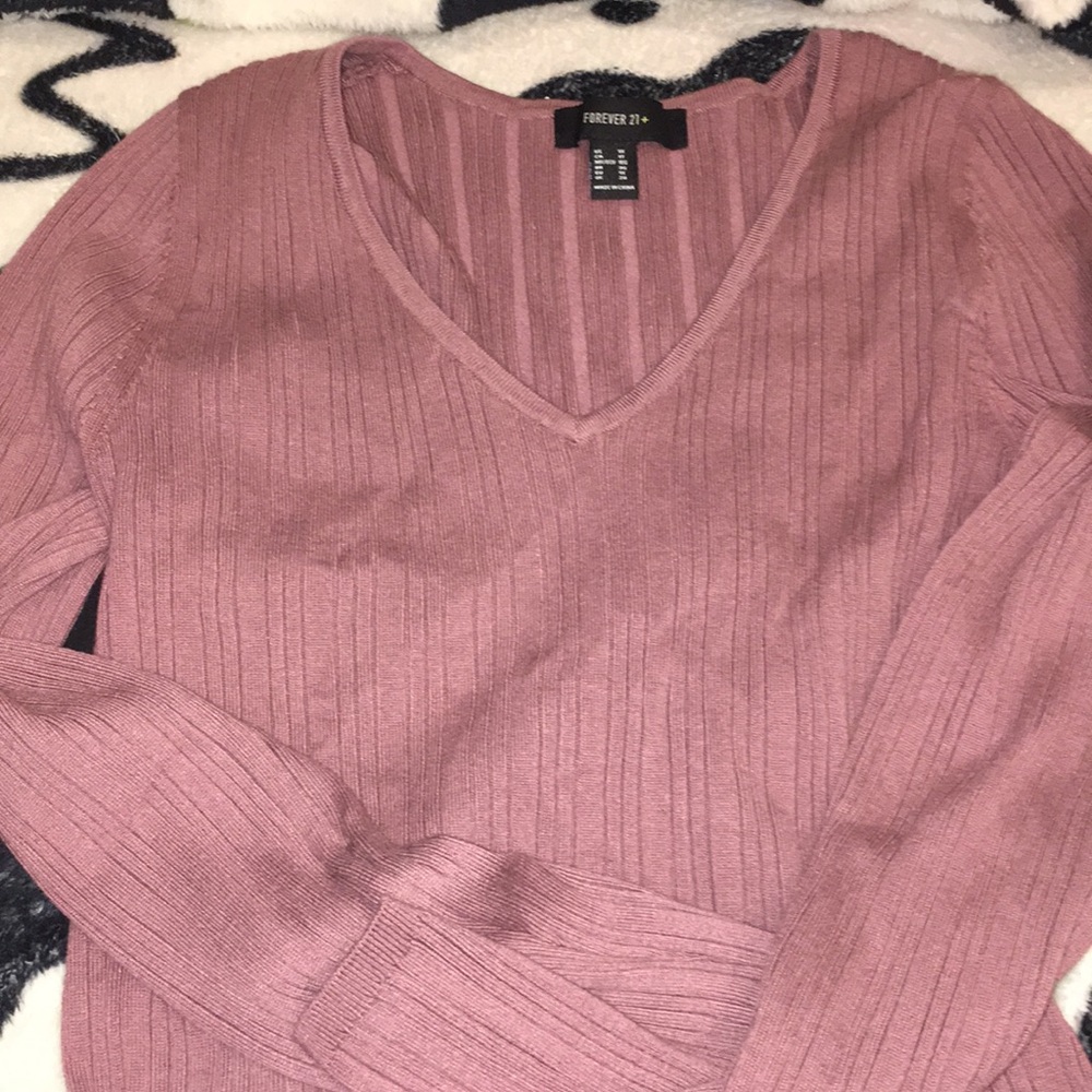 ribbed shirt from forever 21